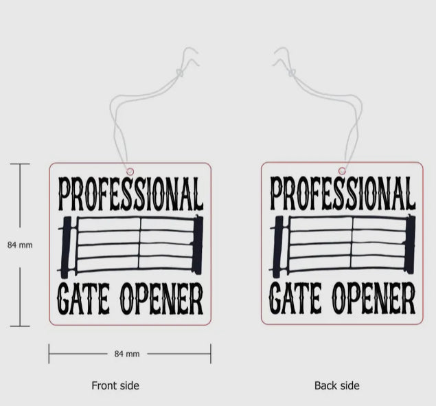 Professional Gate Opener Air Freshener