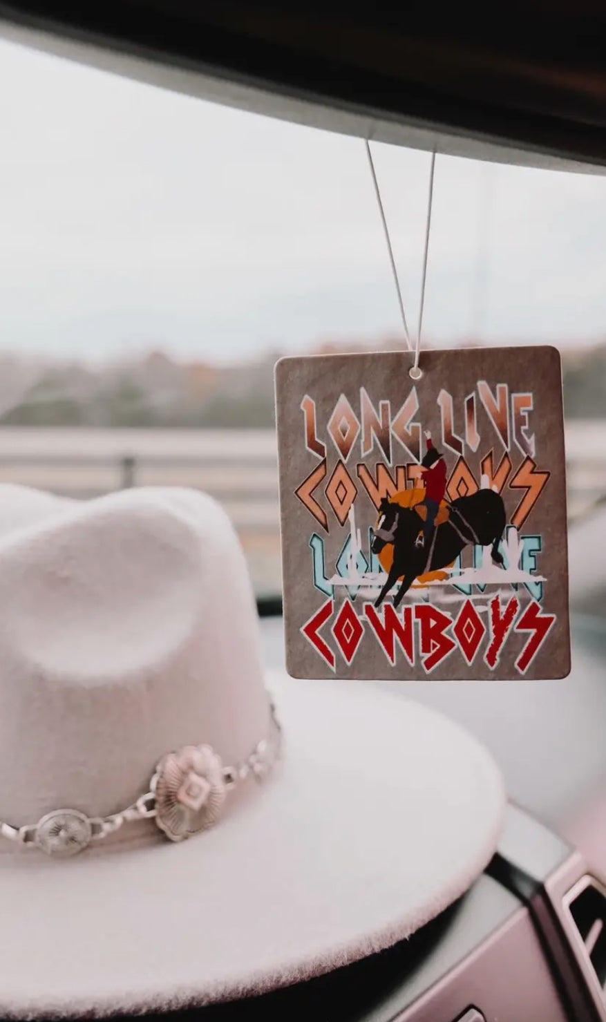 Long Live Cowboys Air Freshener
