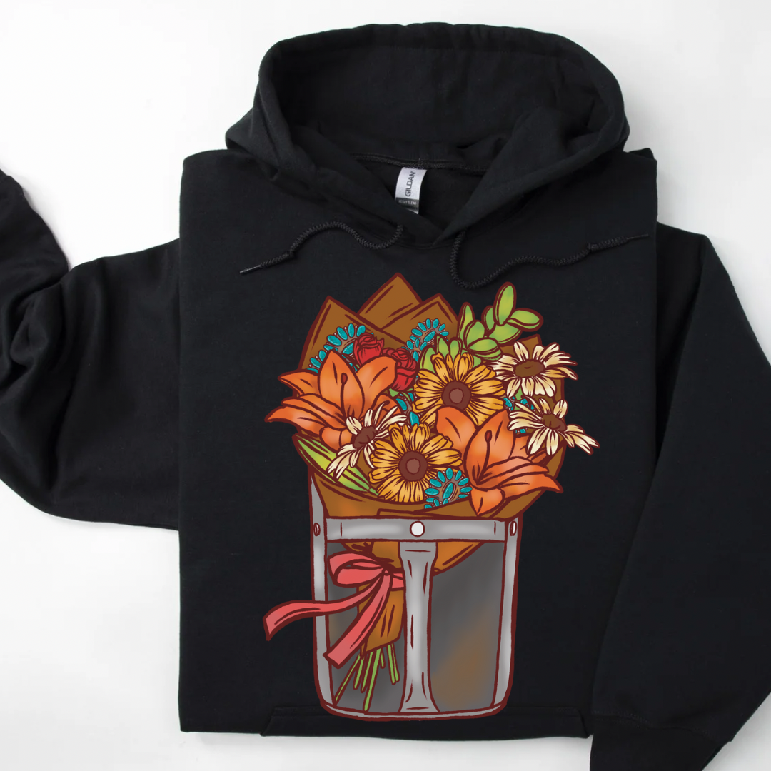 The Branded Roan - Ranch Bouquet Hoodie