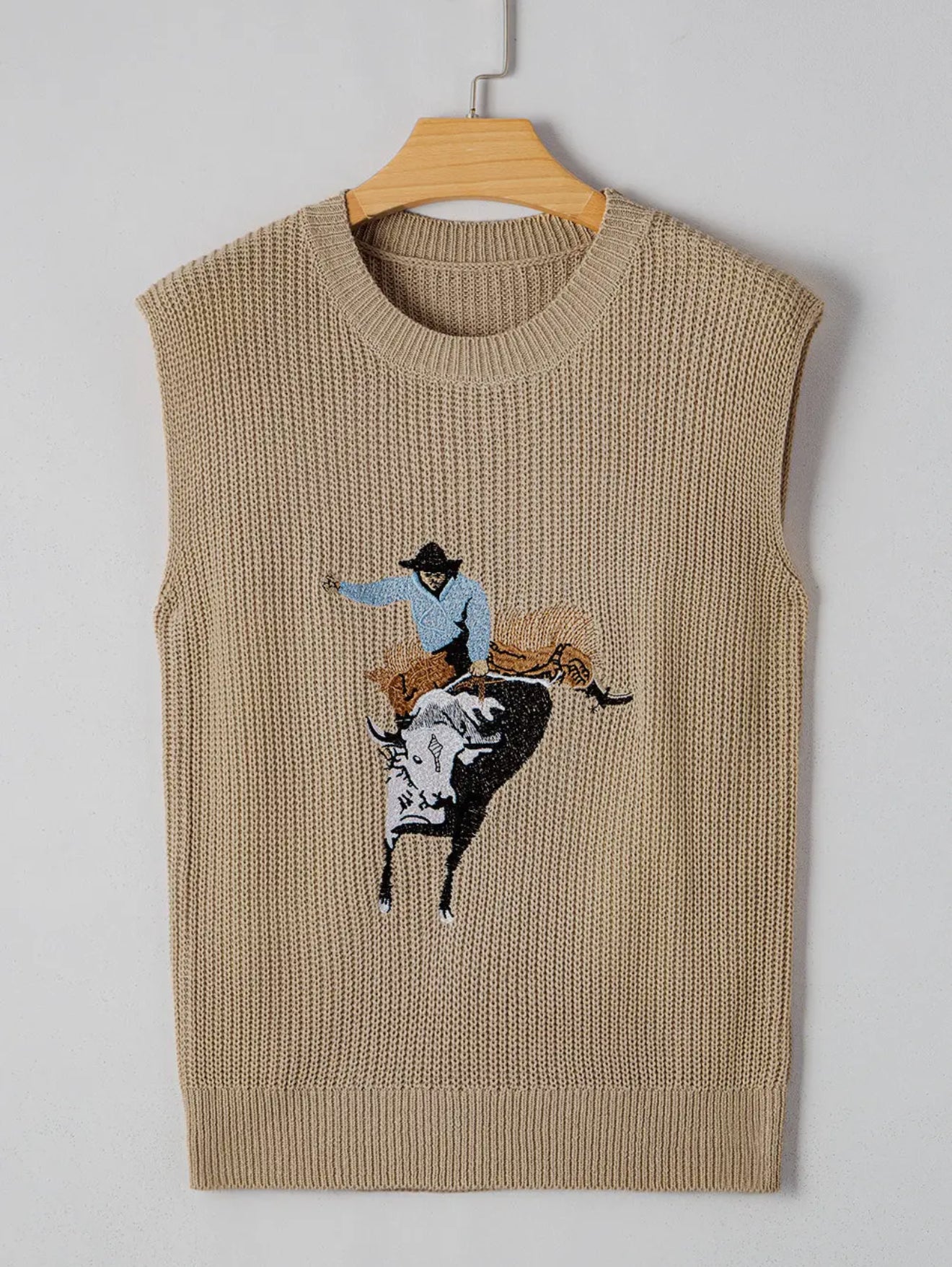 Bullrider Knitted Vest
