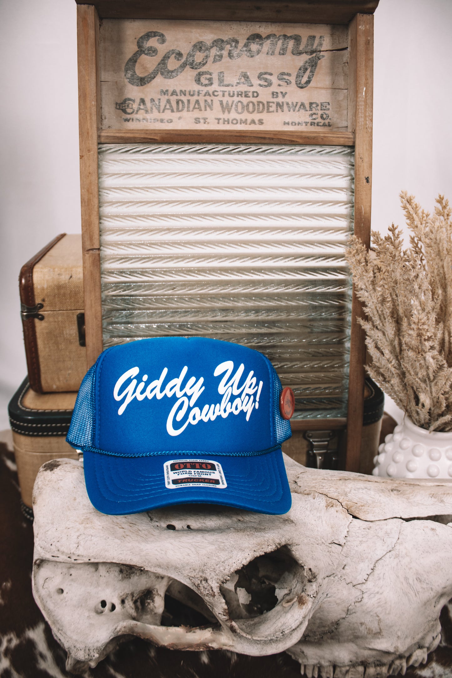 Giddy Up Cowboy Trucker Cap