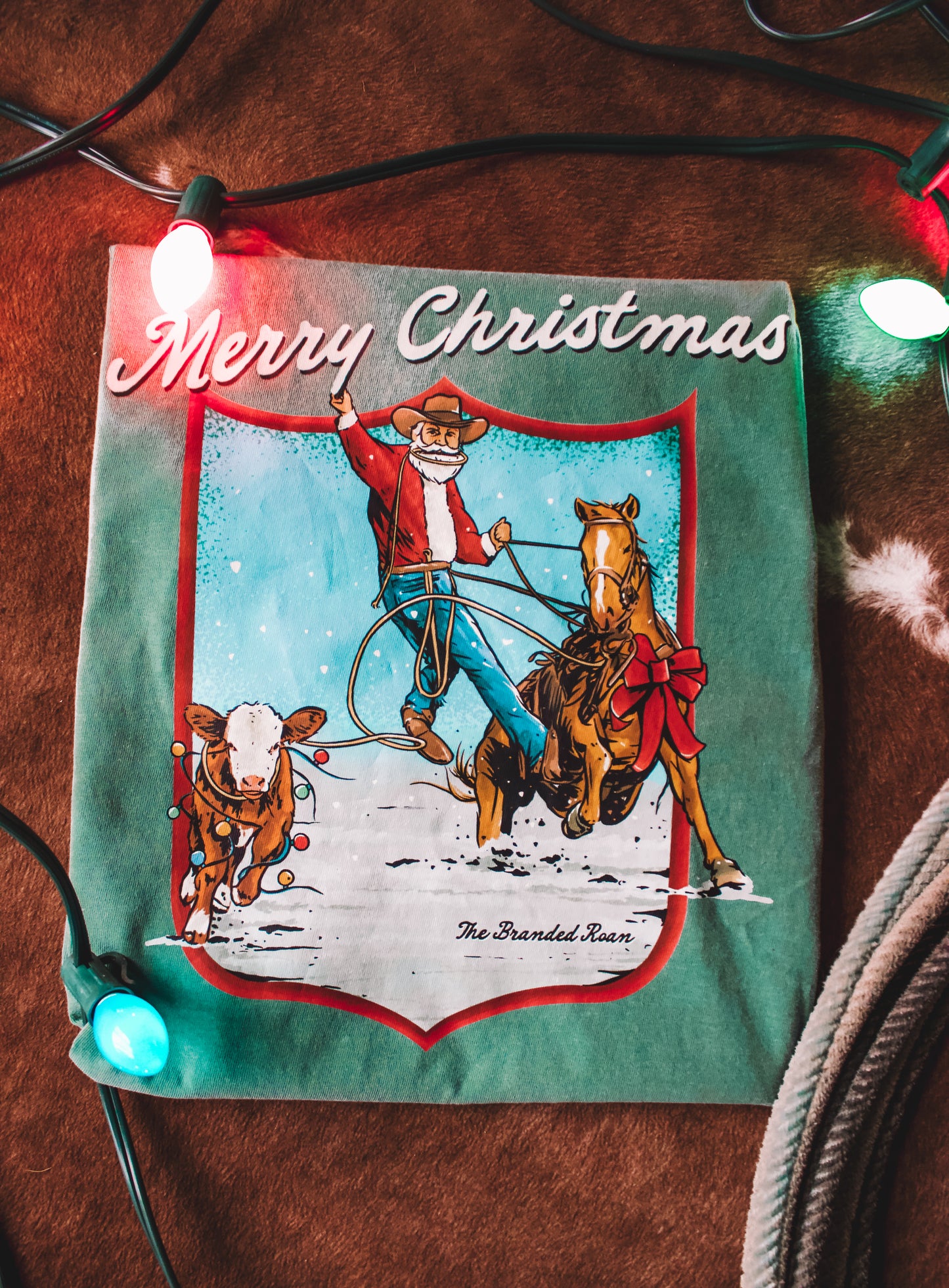Santa’s Rodeo Tee