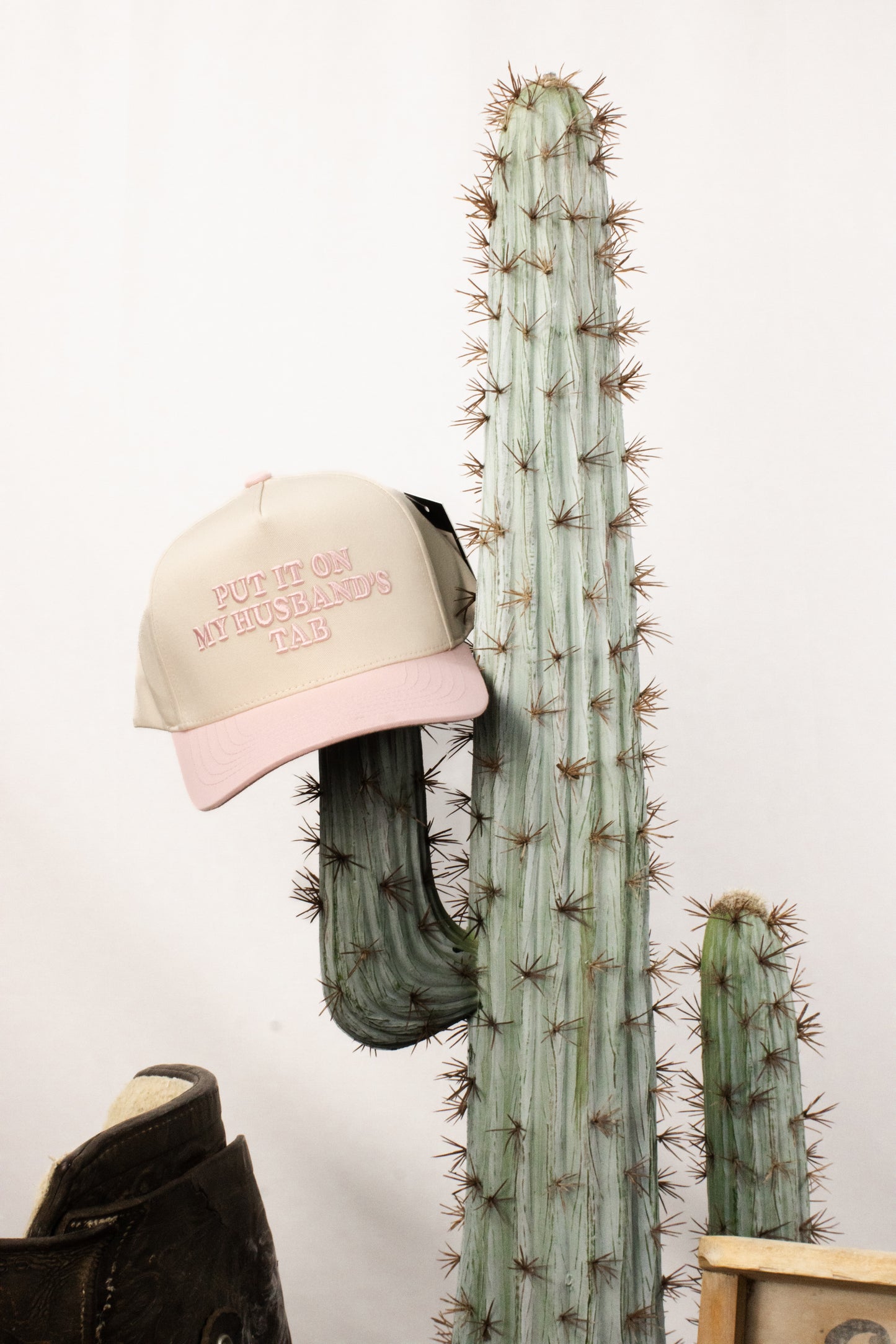 Pink Put it on my Husbands Tab Cap