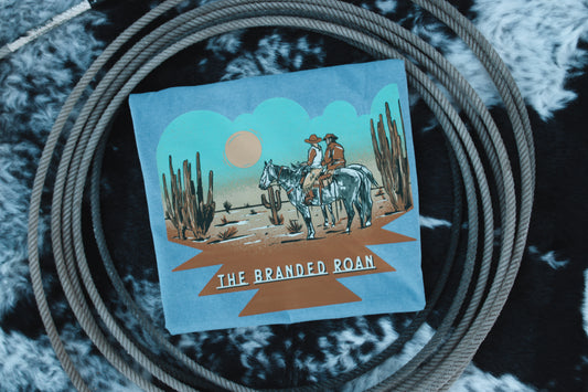 Desert Scene Horse Tee