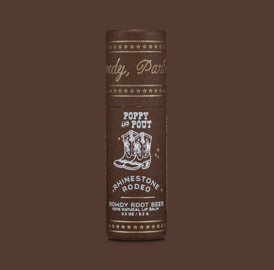 Poppy & Pout Rowdy Root Beer Lip Balm