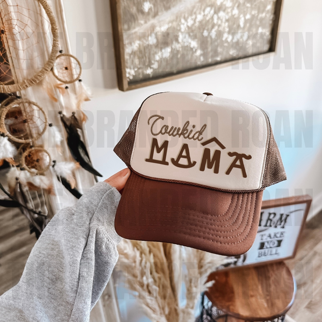 Cowkid Mama Trucker Cap