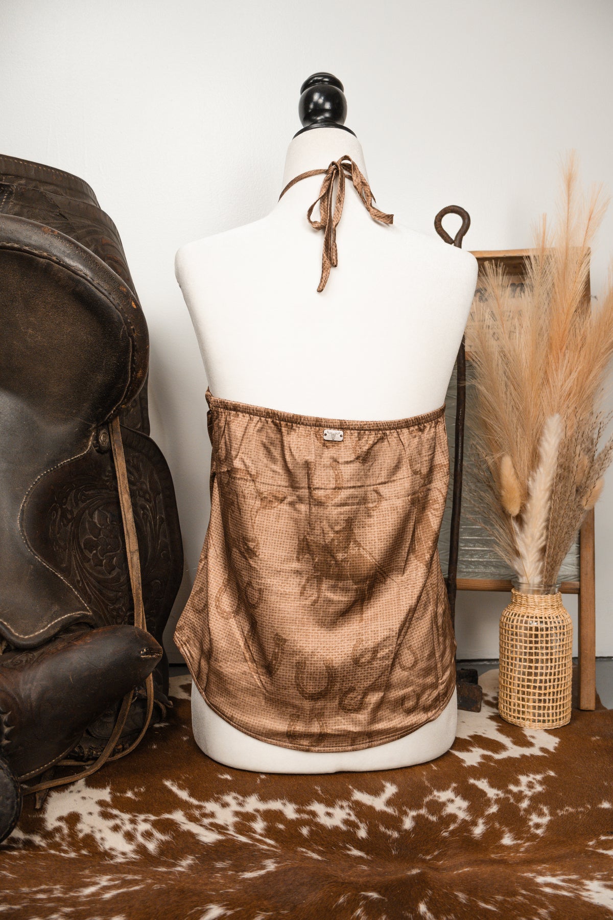 Saddle Up Halter Top