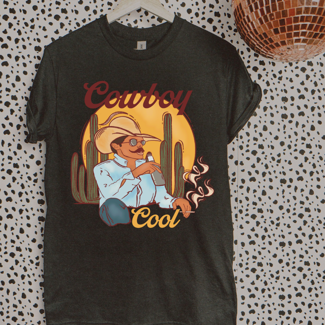 The Branded Roan - Cowboy Cool Tee