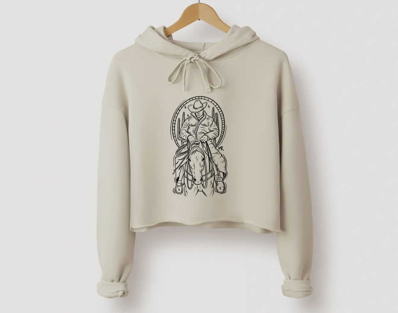 Big John Cropped Hoodie