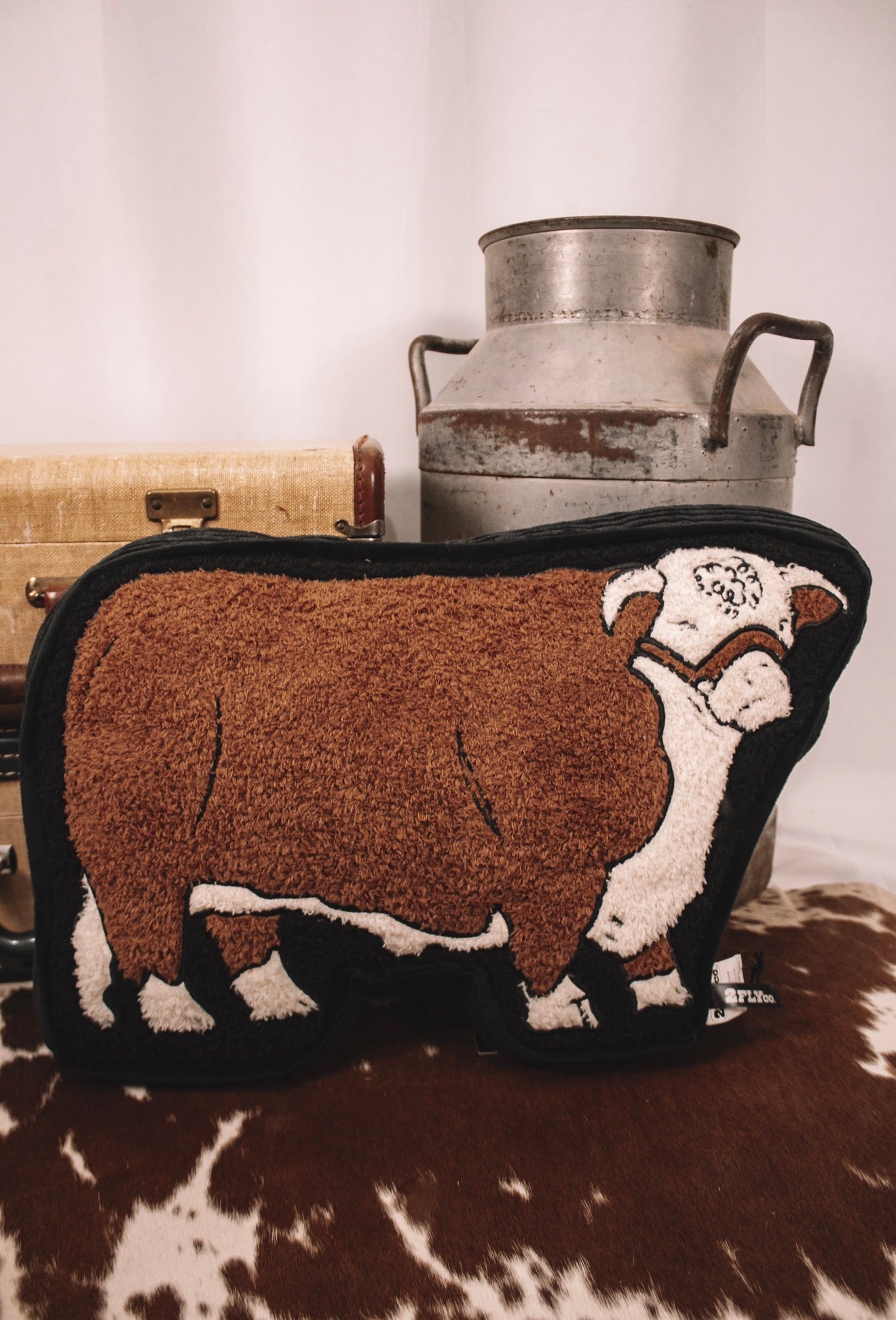 Cattle Talk Hereford Pillow