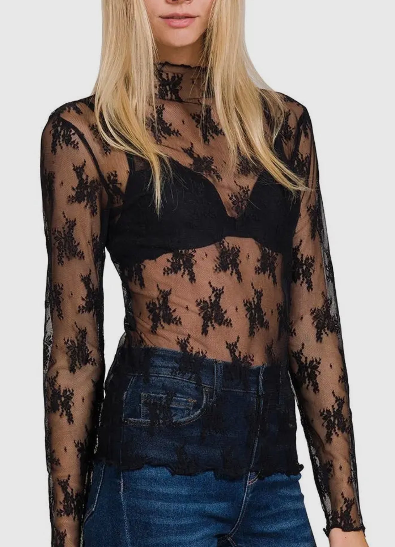 Mesh Layering Top