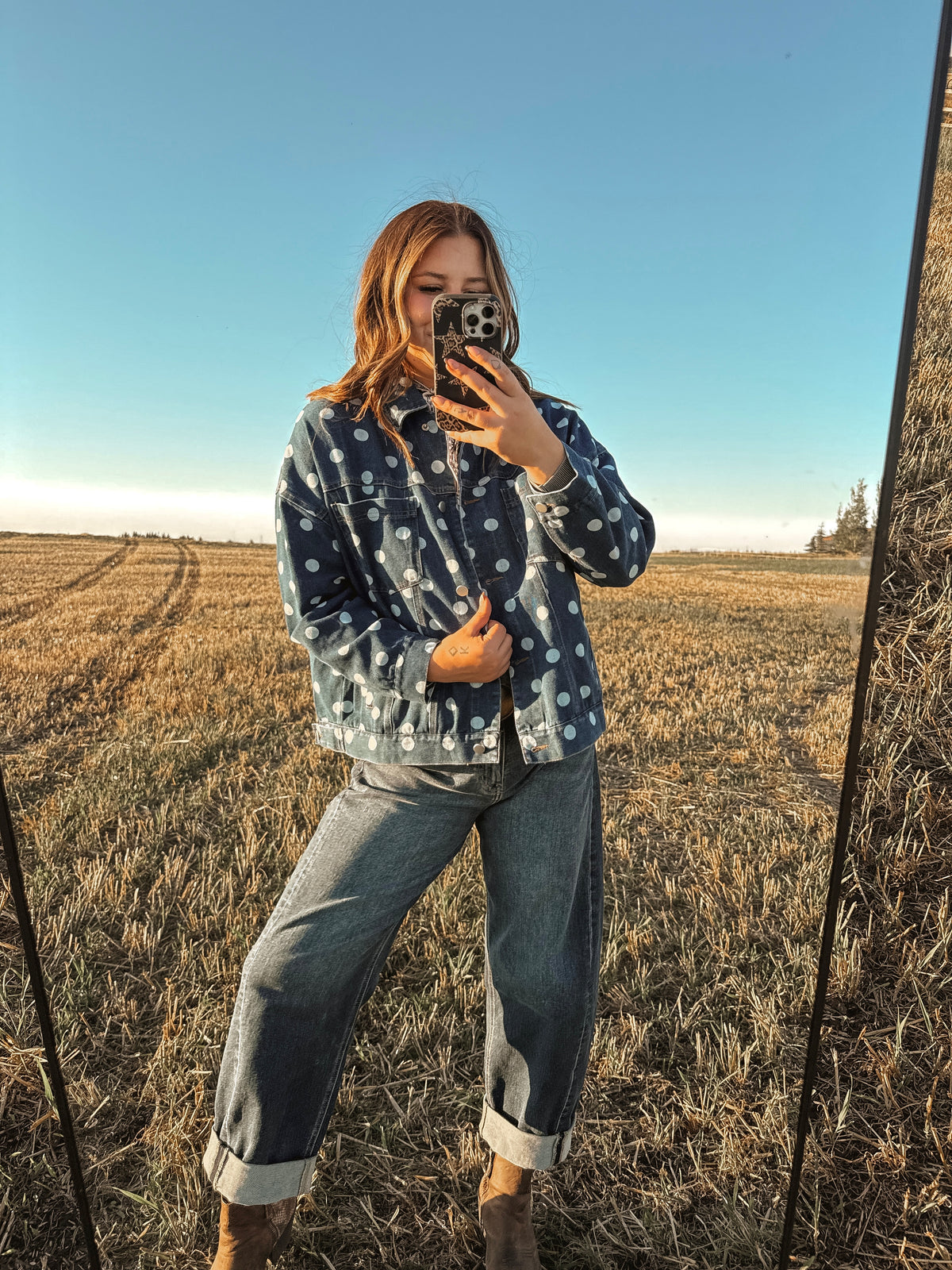 The Dottie Denim Jacket