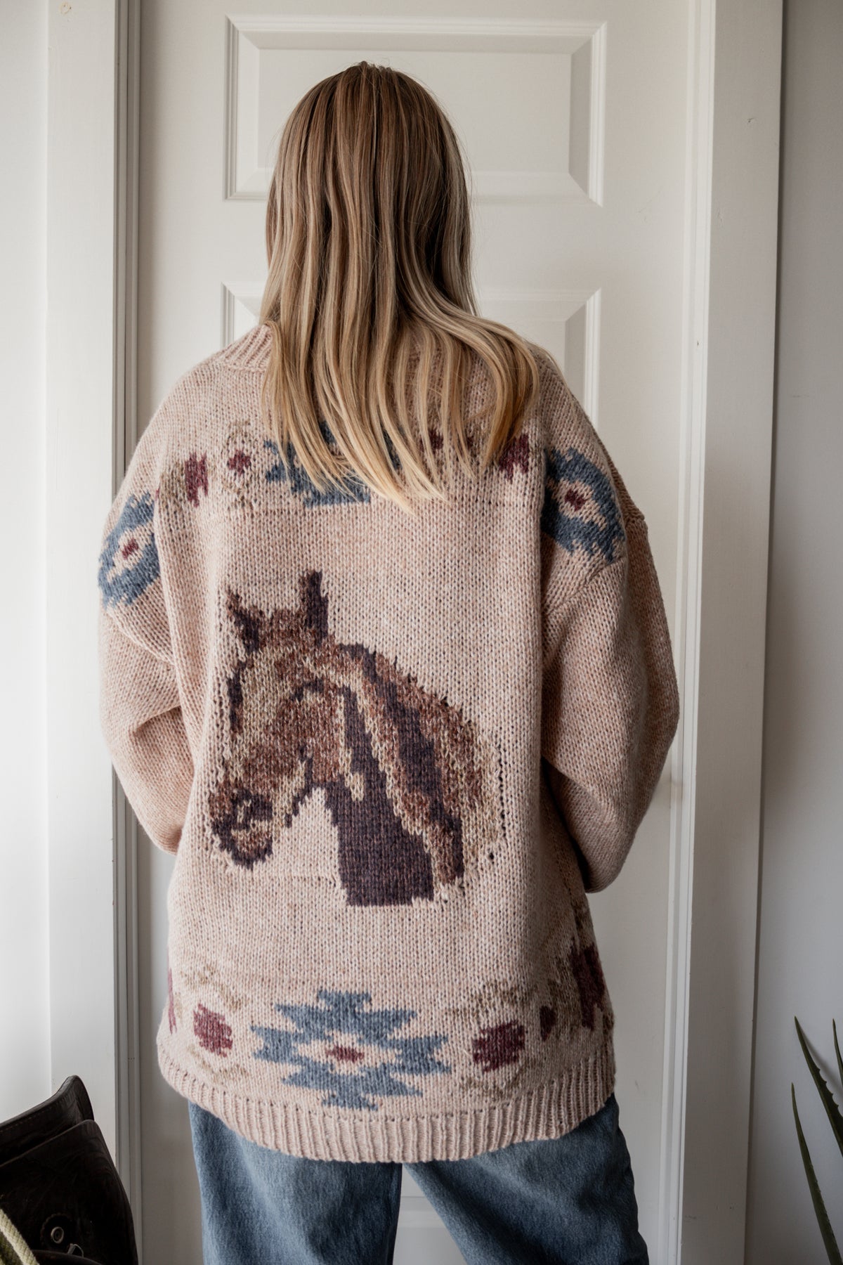 The Painted Pony Cardigan - Tan