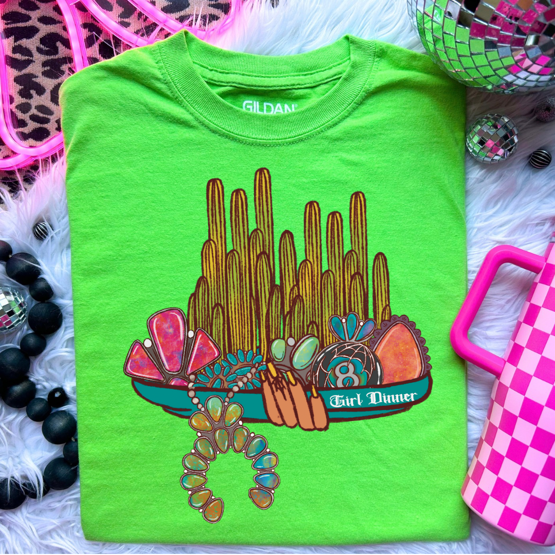 The Branded Roan - Girl Dinner Tee