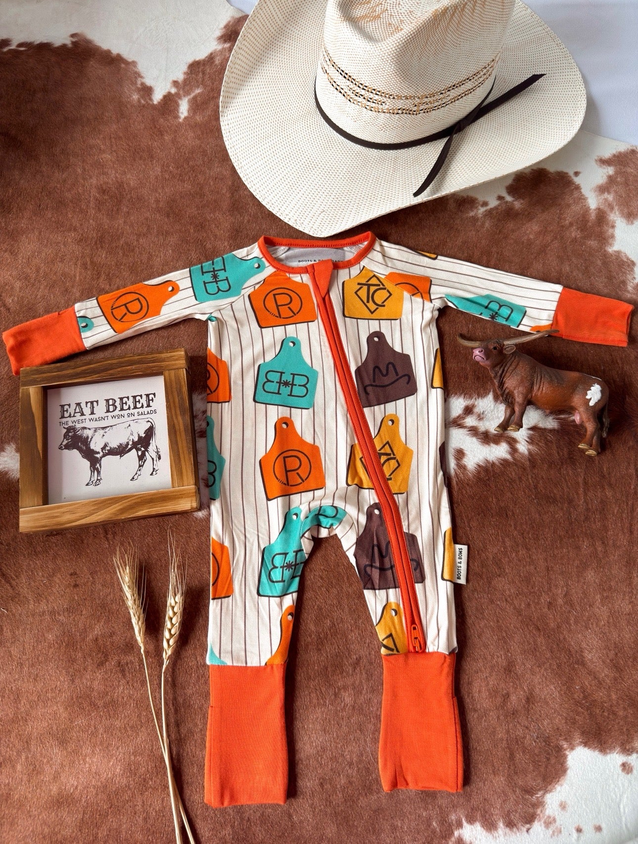 Cowtags Onesie