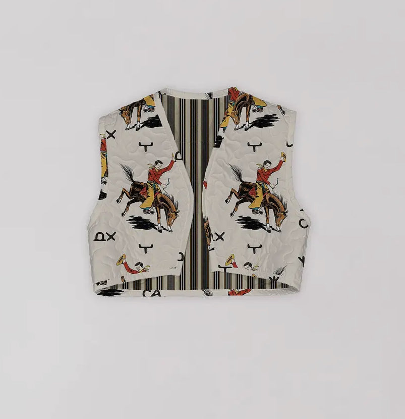 Ida Mae Lazy J Quilted Tara Vest