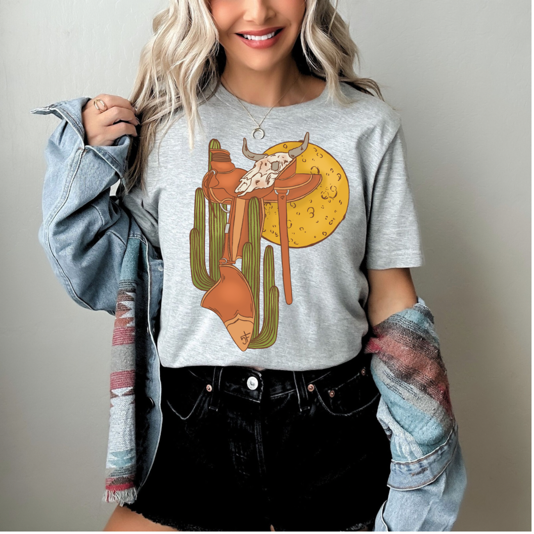 The Branded Roan - Tapaderos Tee