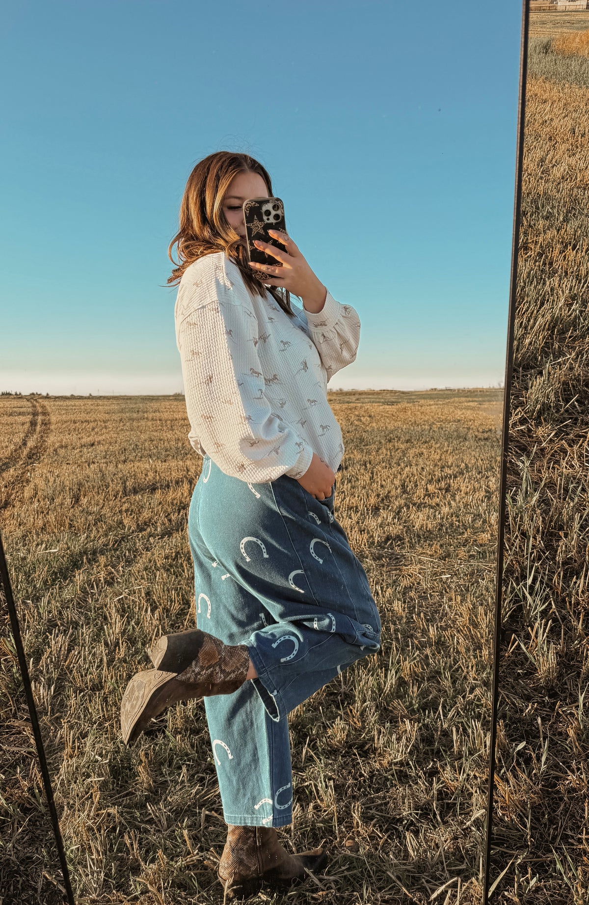 The Horse Shoe Barrel Jeans