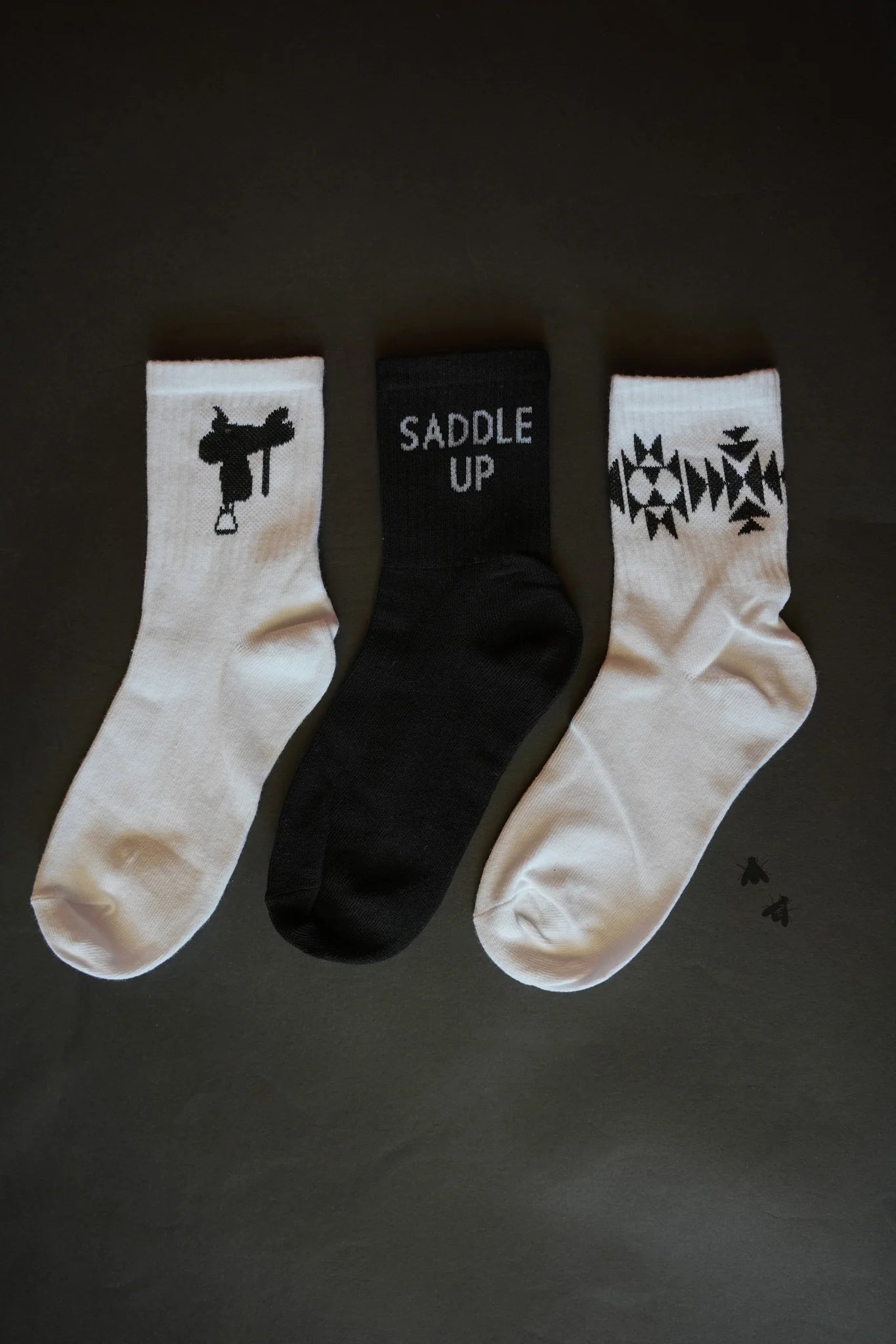 2 Fly Co - Sock Em Silly Saddle Mono
