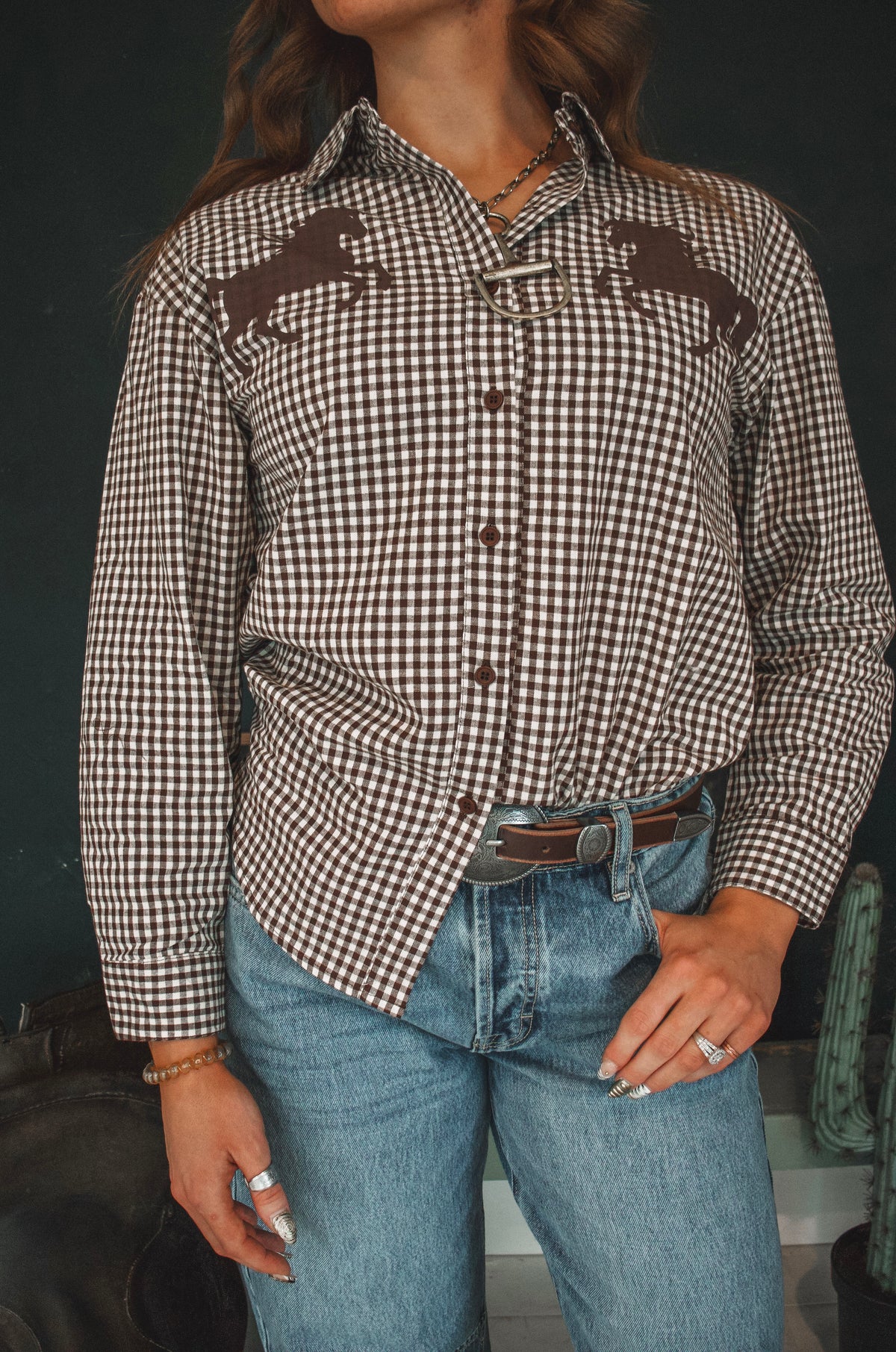 Bronc Check Button Up