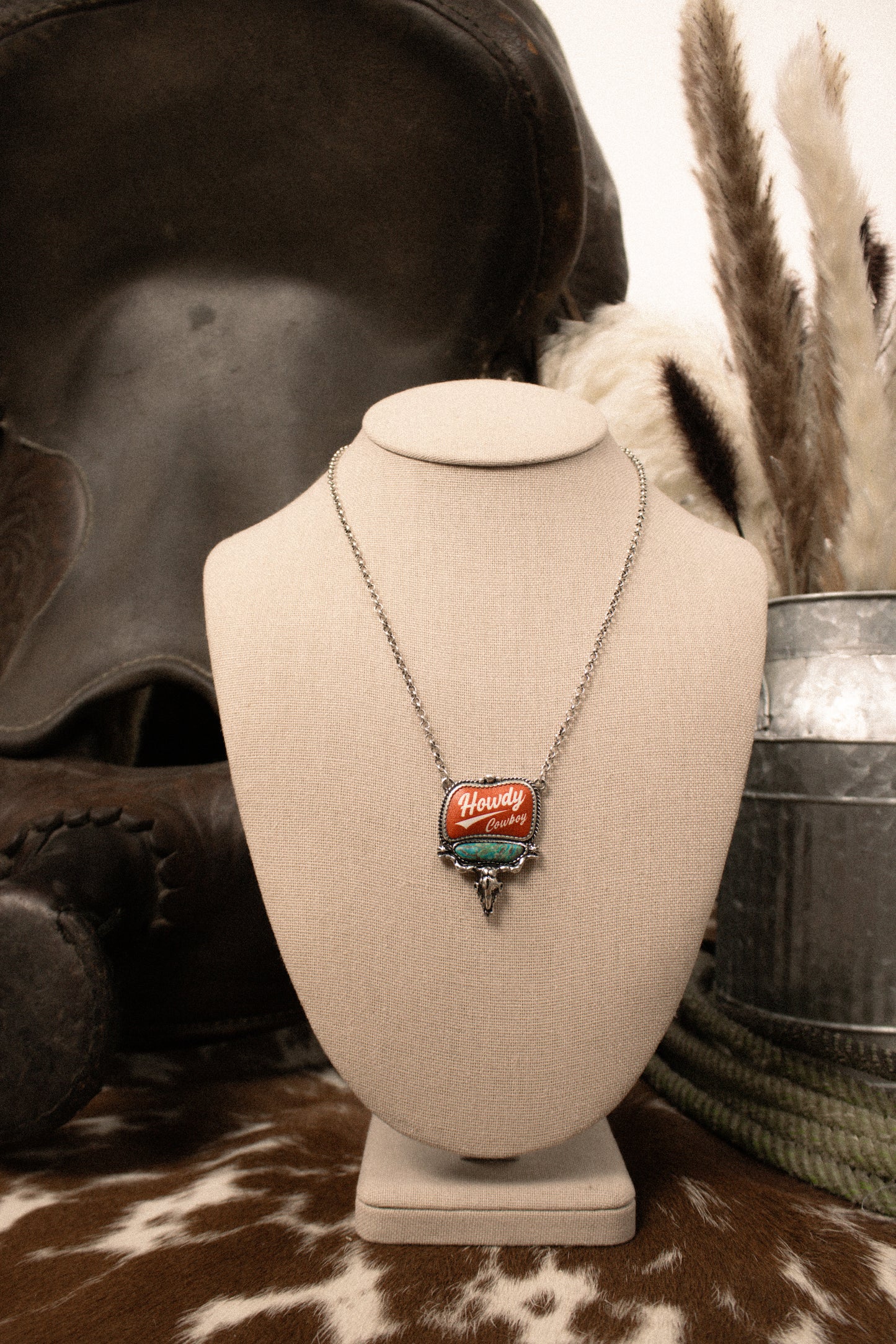 Howdy Cowboy Necklace