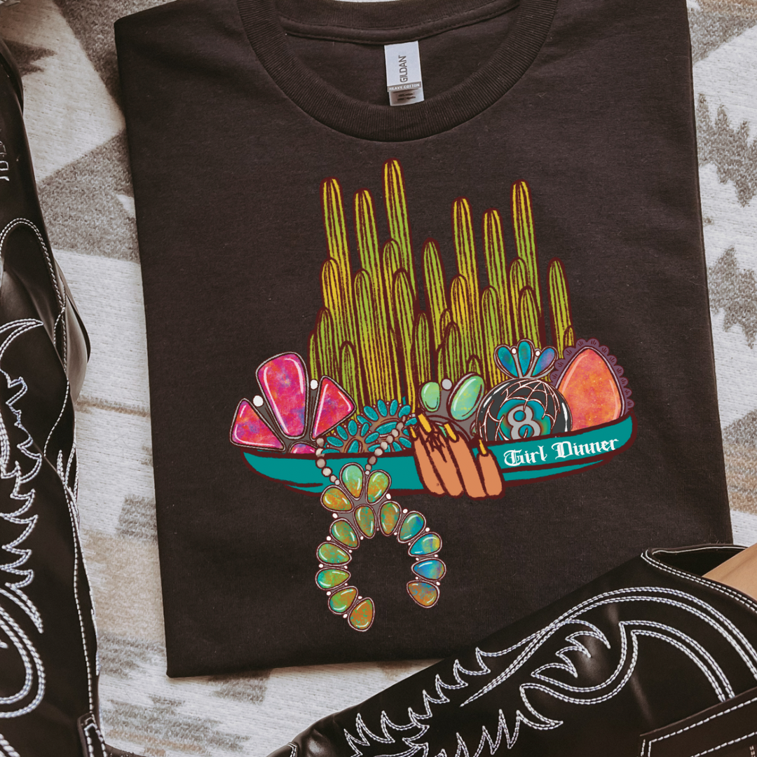 The Branded Roan - Girl Dinner Tee