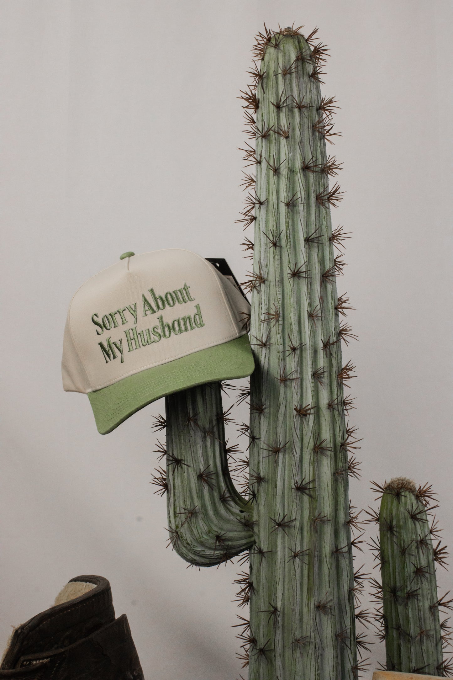 Sage “Sorry About My Husband” Cap