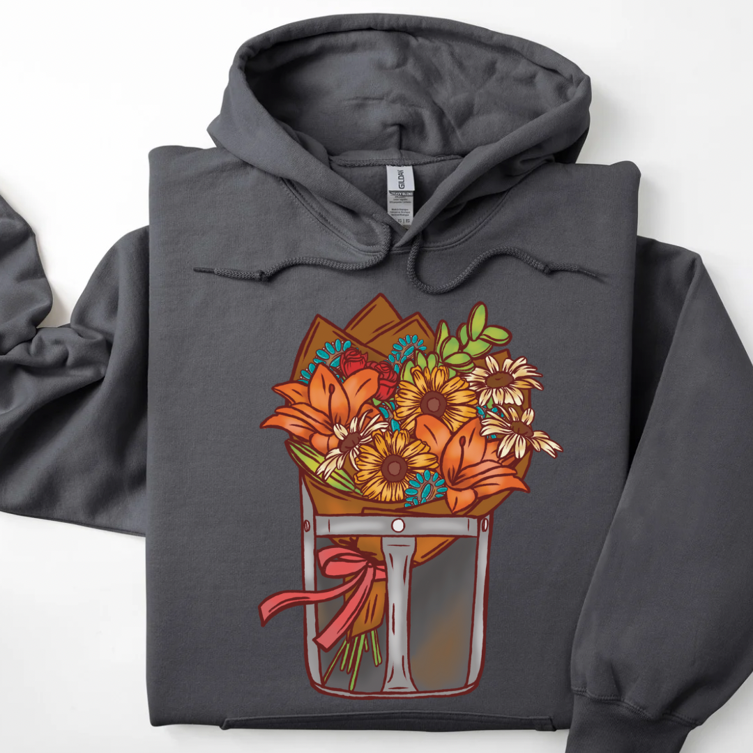 The Branded Roan - Ranch Bouquet Hoodie