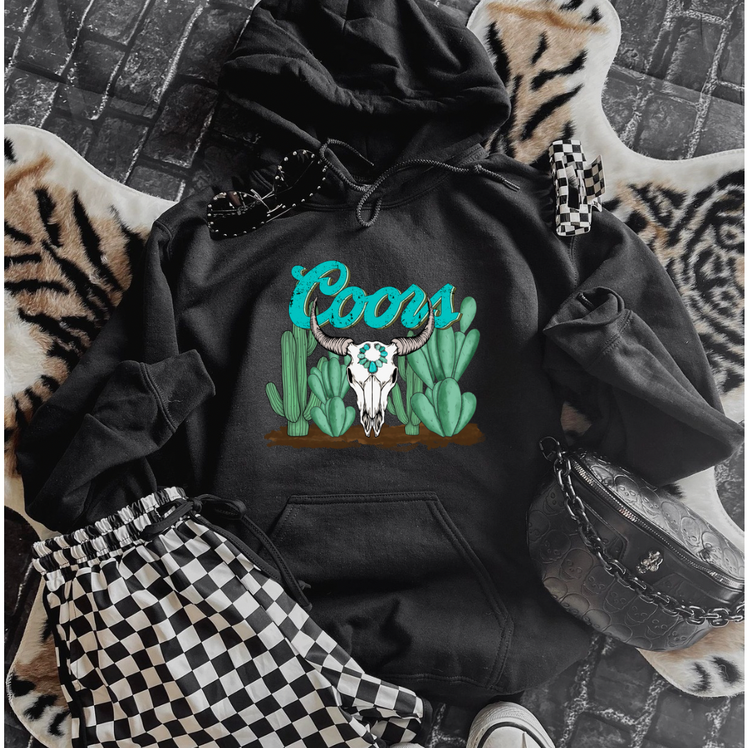The Branded Roan - Cactus Coors Hoodie