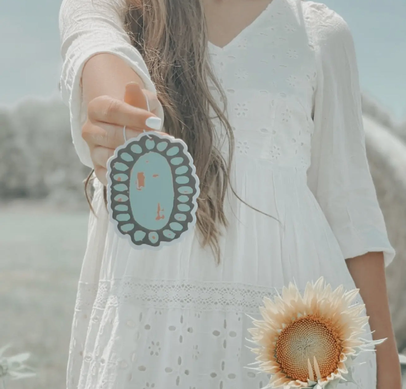 Turquoise Air Freshener