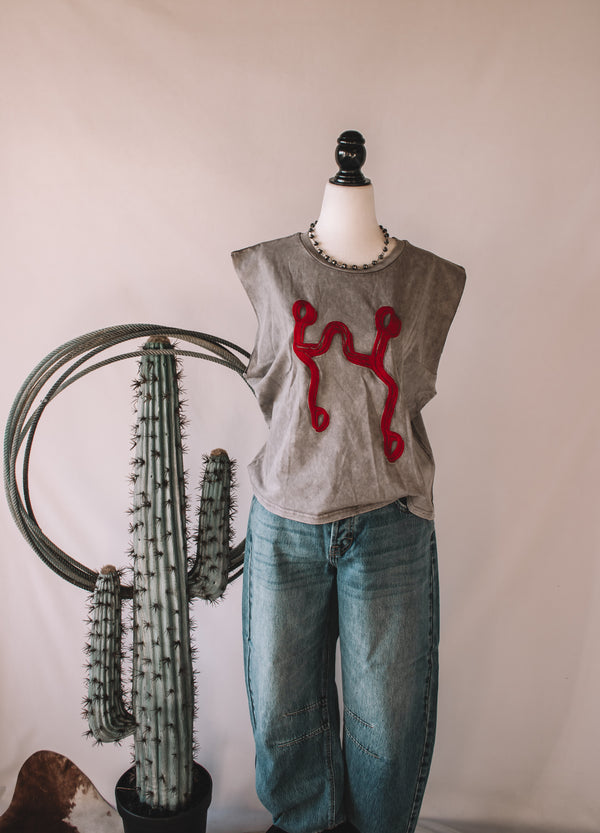 Rojo Ranch Muscle Tee