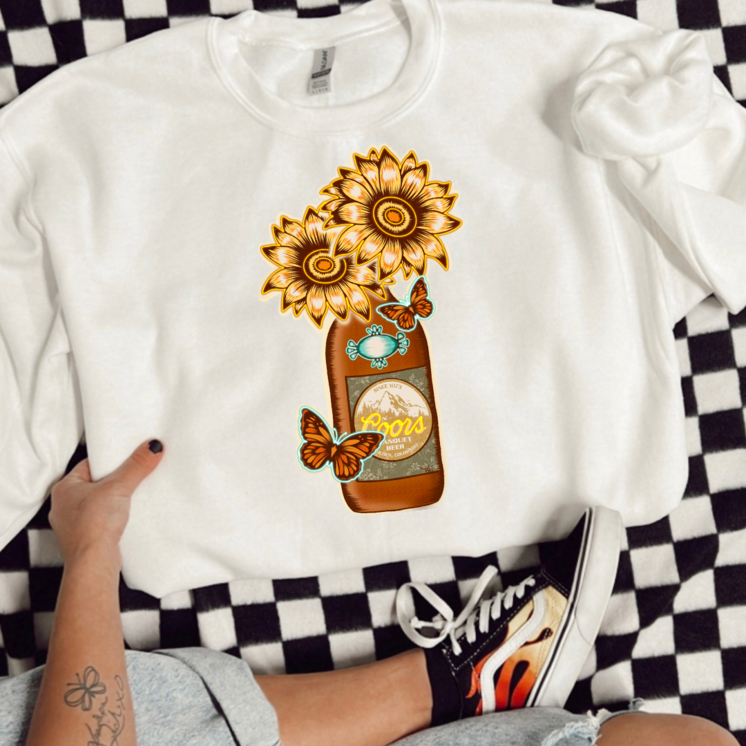 The Branded Roan - Sunflower Coors Crew