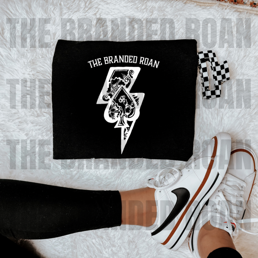 Lightning Bolt & Spade Tee