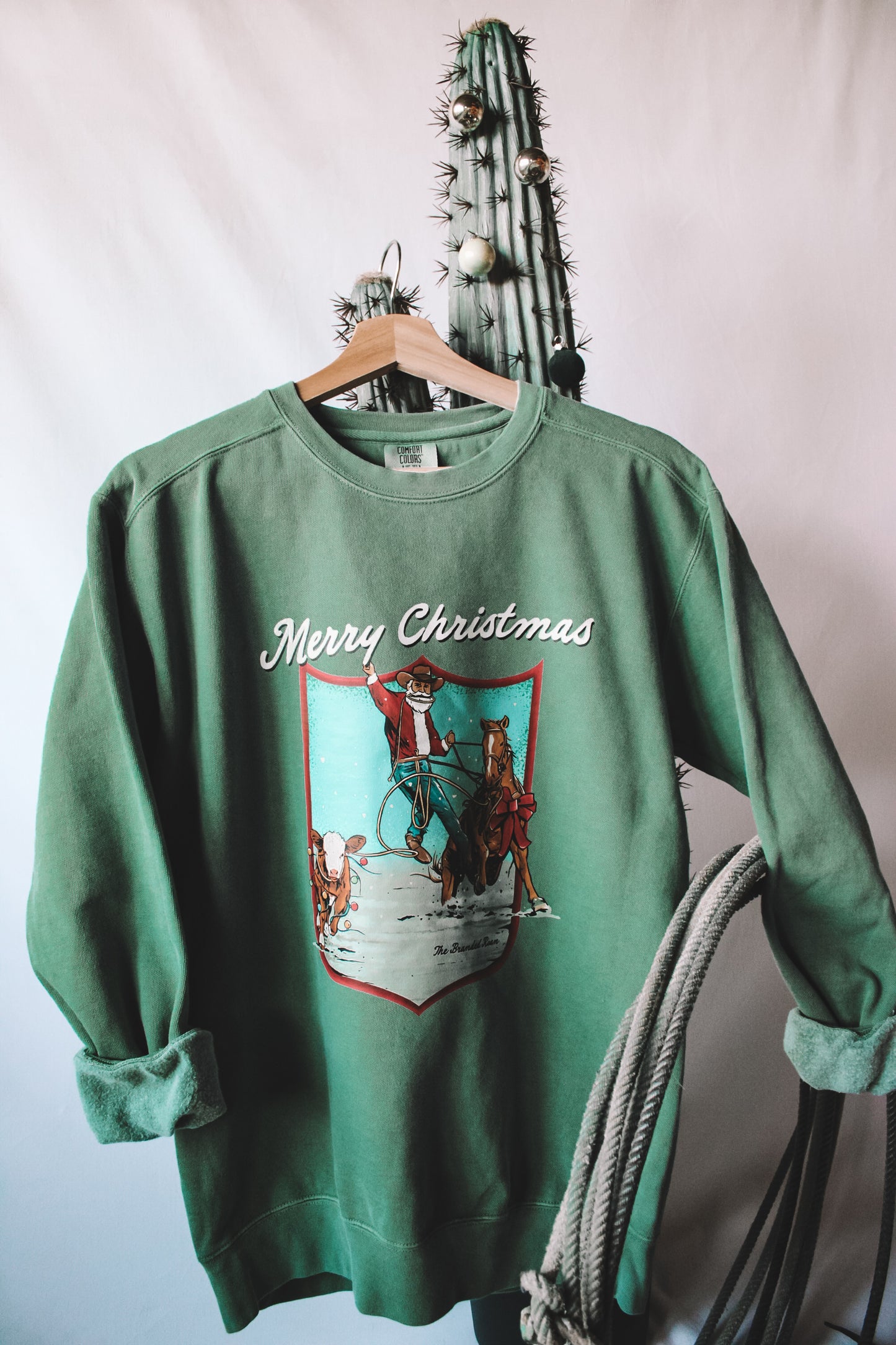 Santa’s Rodeo Crewneck