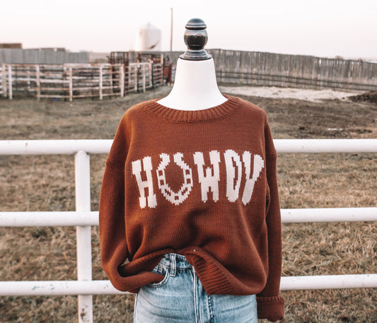 Howdy Knit Sweater