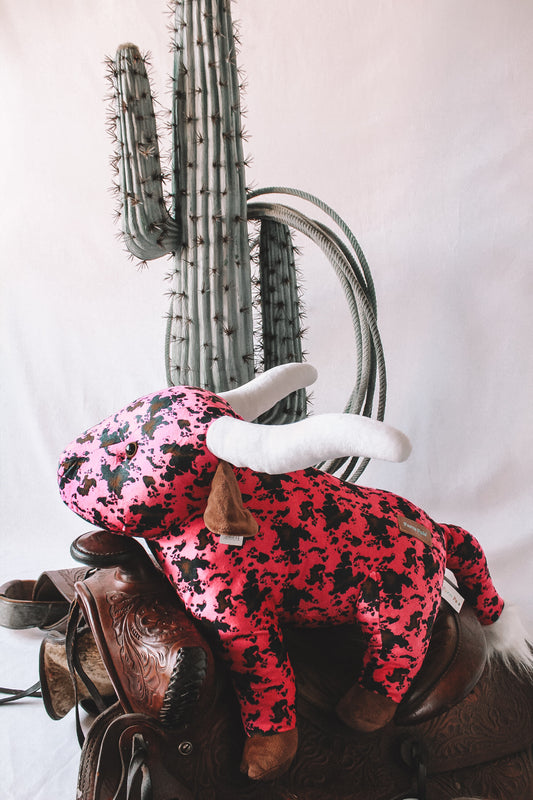 Pink Cow Print Farm Pal