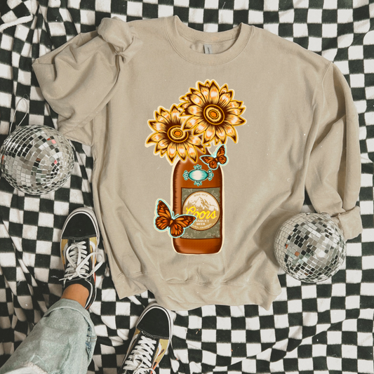 The Branded Roan - Sunflower Coors Crew