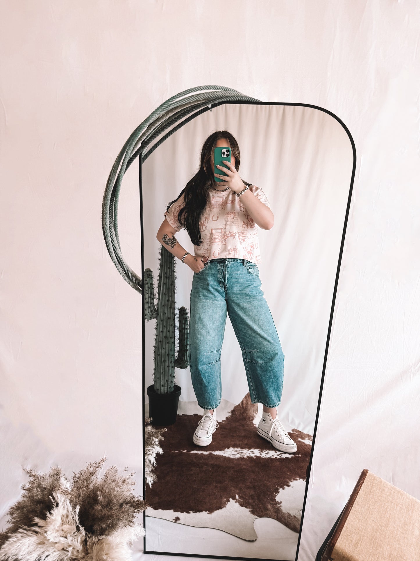 The Sammi Barrel Jean