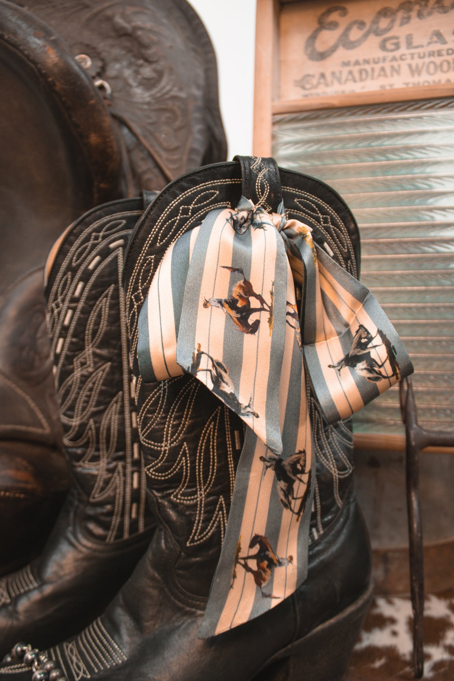 Broncs with Stripes Twilly