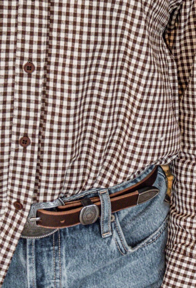 The Langley Belt - Brown