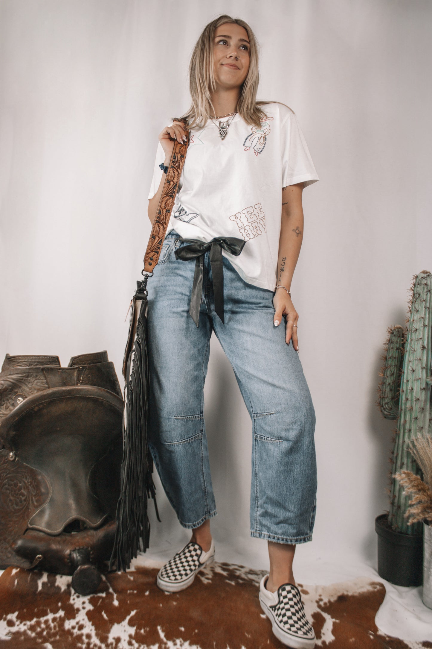 Yeehaw Star Tee