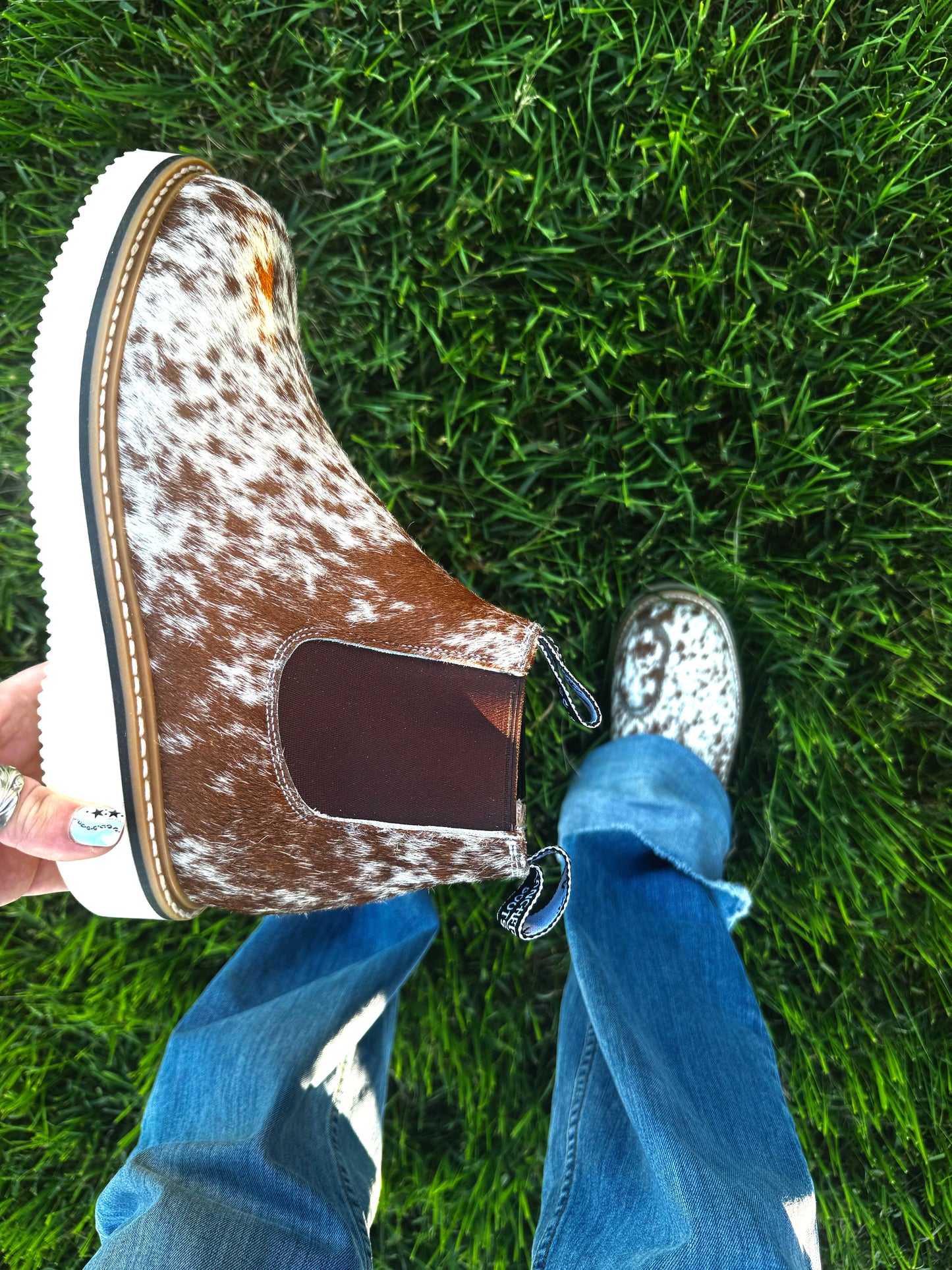 The Branded Roan - Authentic Rancherr Boots *READ DESCRIPTION*