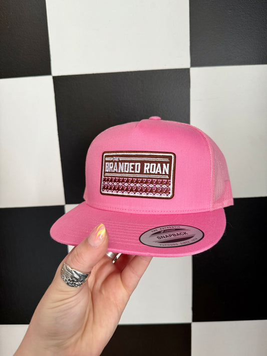 Hot Pink Aztec Ball Cap