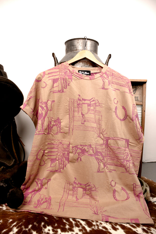 Fancy Fenceline Tee