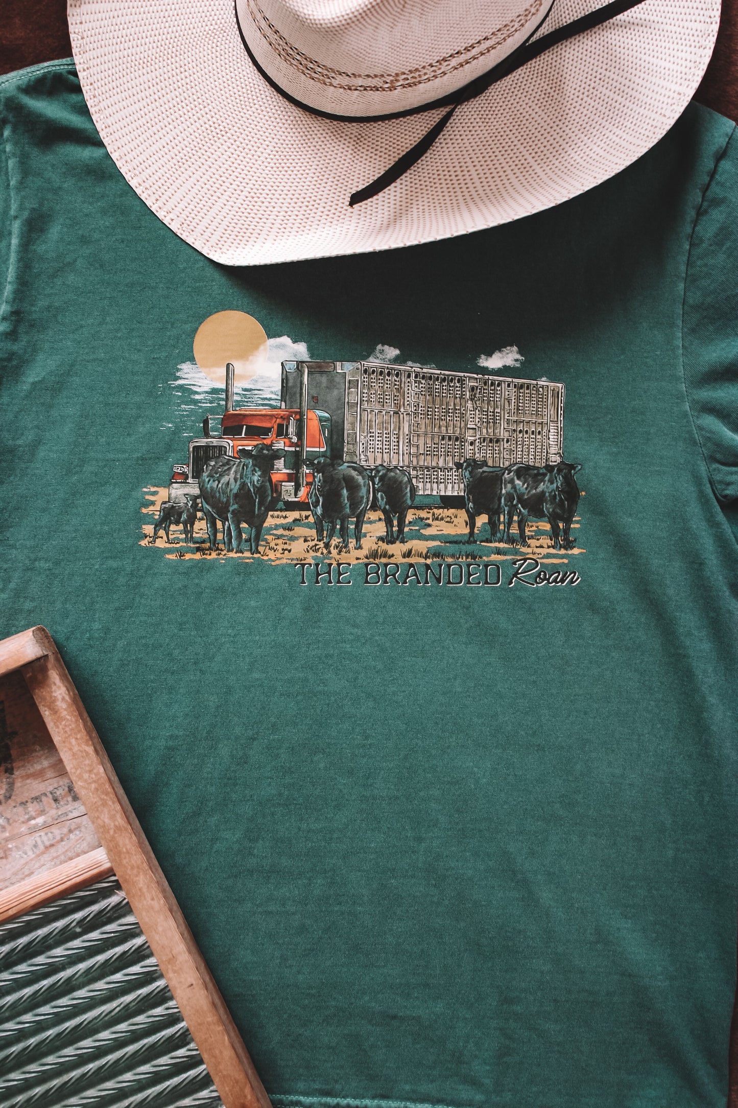 The Branded Roan - Cattle Trucks Do It Better Tee