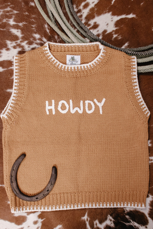 Brown Howdy Vest