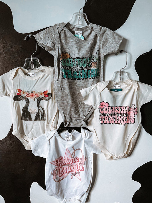 The Branded Roan - Baby Onesie