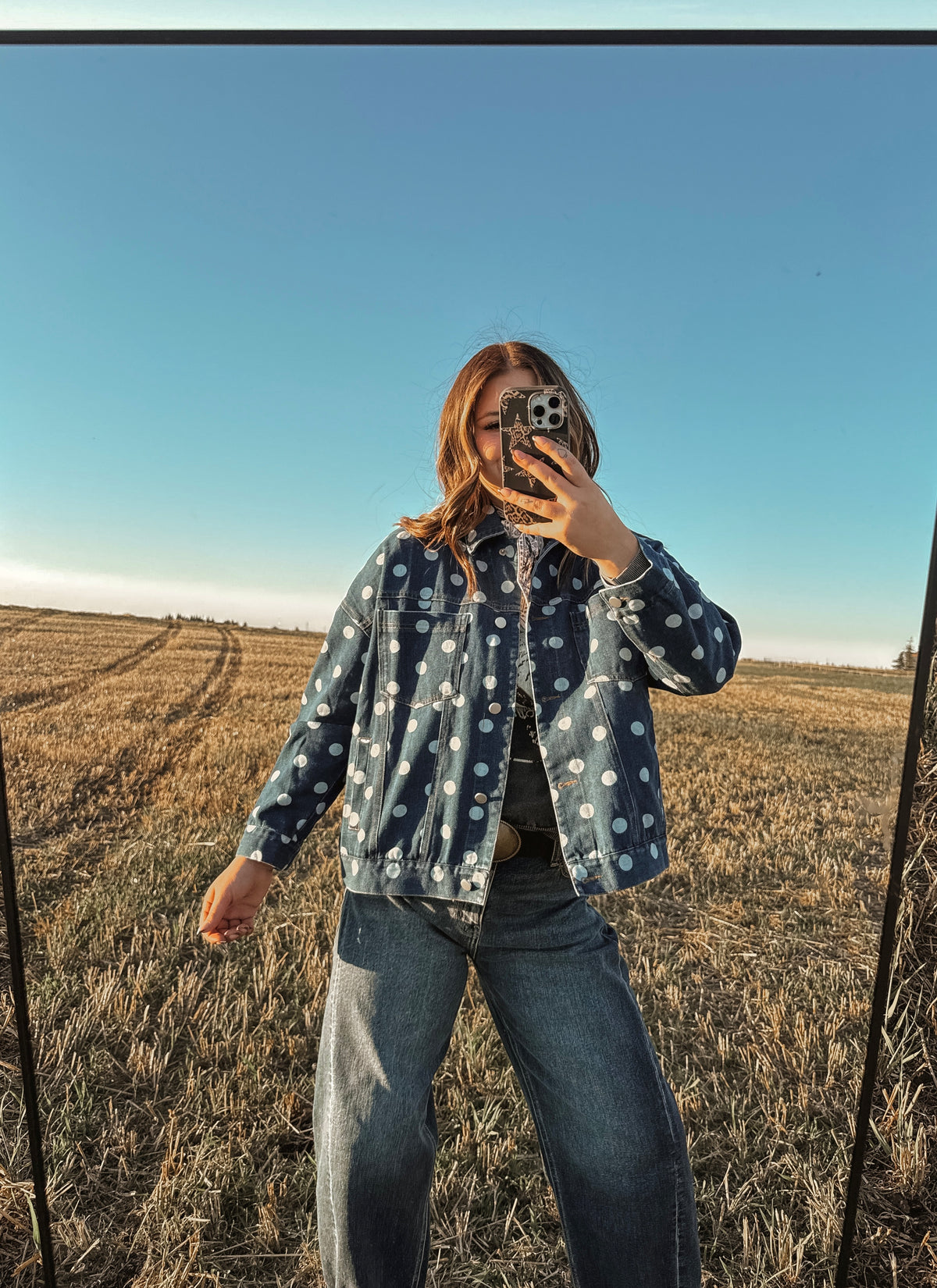 The Dottie Denim Jacket