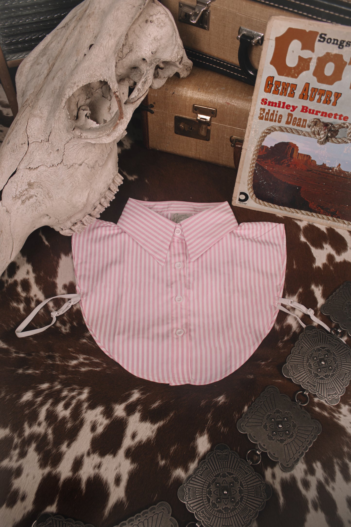 Pink Stripe Collar