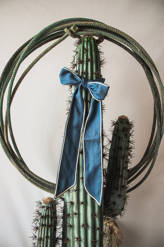 Trail Knot Denim Twilly